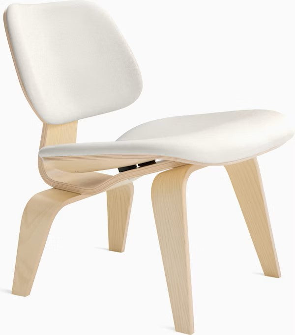 Eames Upholstered Molded Plywood Lounge Chair