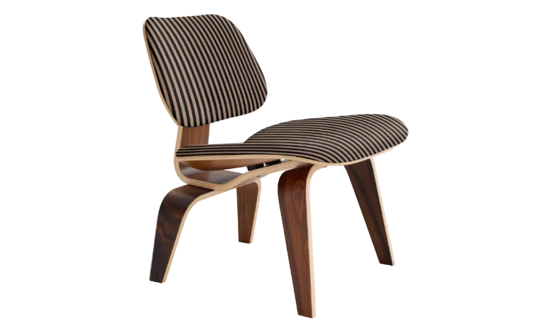Eames® Upholstered Molded Plywood Lounge Chair – attica