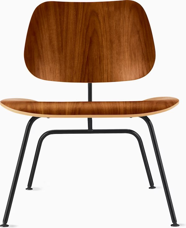 Eames Molded Plywood Lounge Chair Metal Base