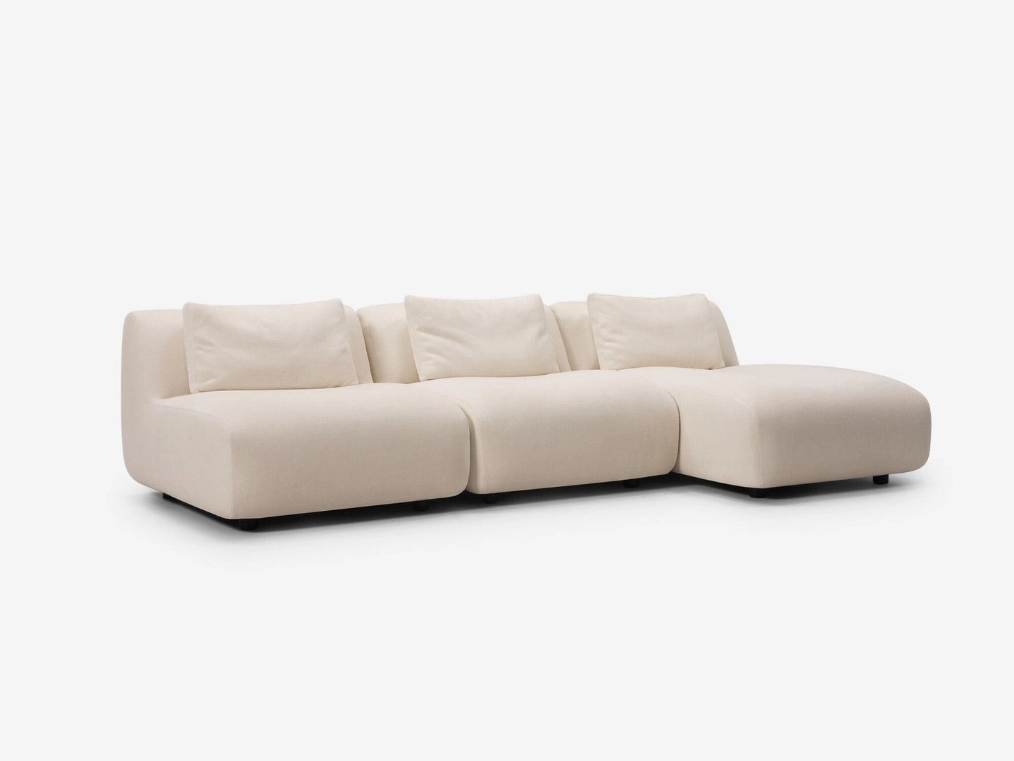 Bird 3-Piece Sectional Sofa with Chaise