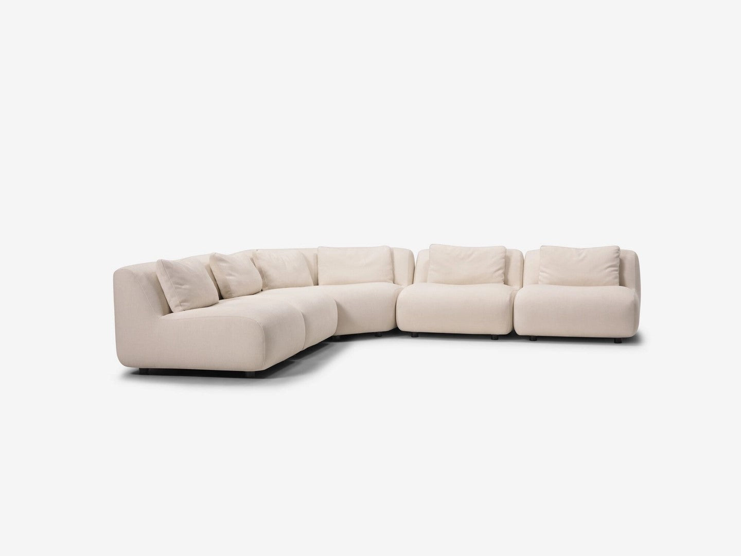 Bird 5-Piece Angled Corner Sectional