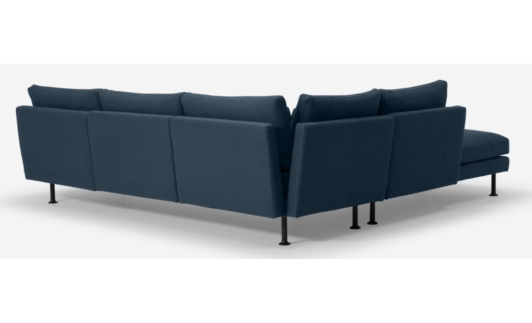 Form 2-Piece Sectional with Backless Chaise fabric