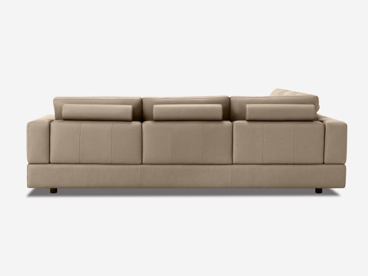 Stage Track 2-Piece Sectional Sofa with Backless Chaise