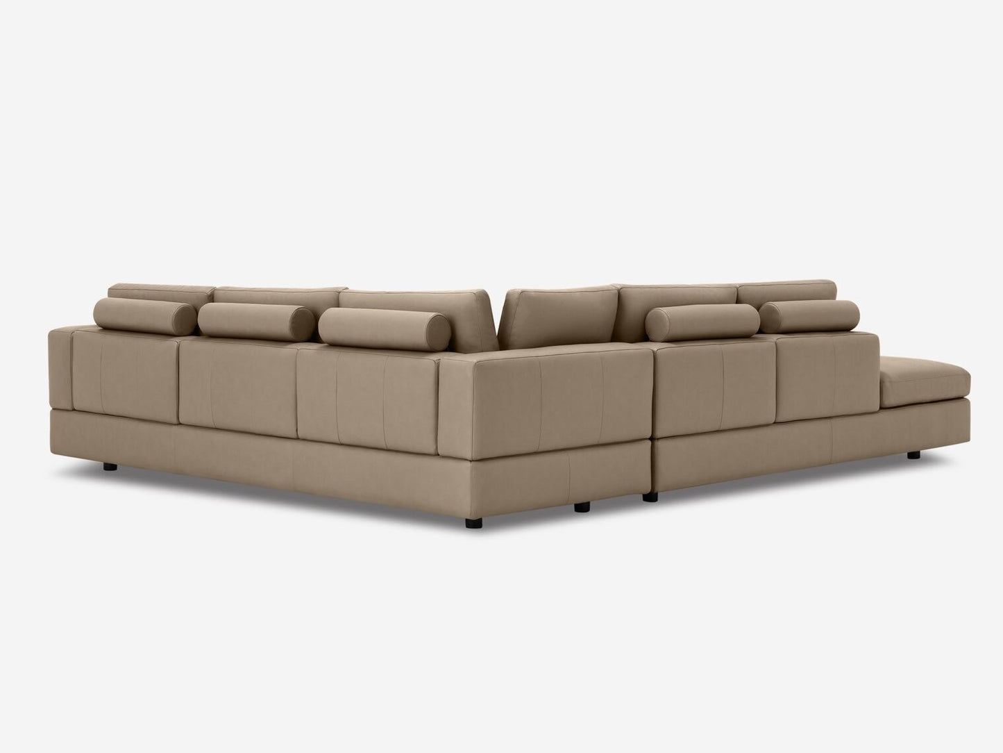Stage Track 2-Piece Sectional Sofa with Backless Chaise