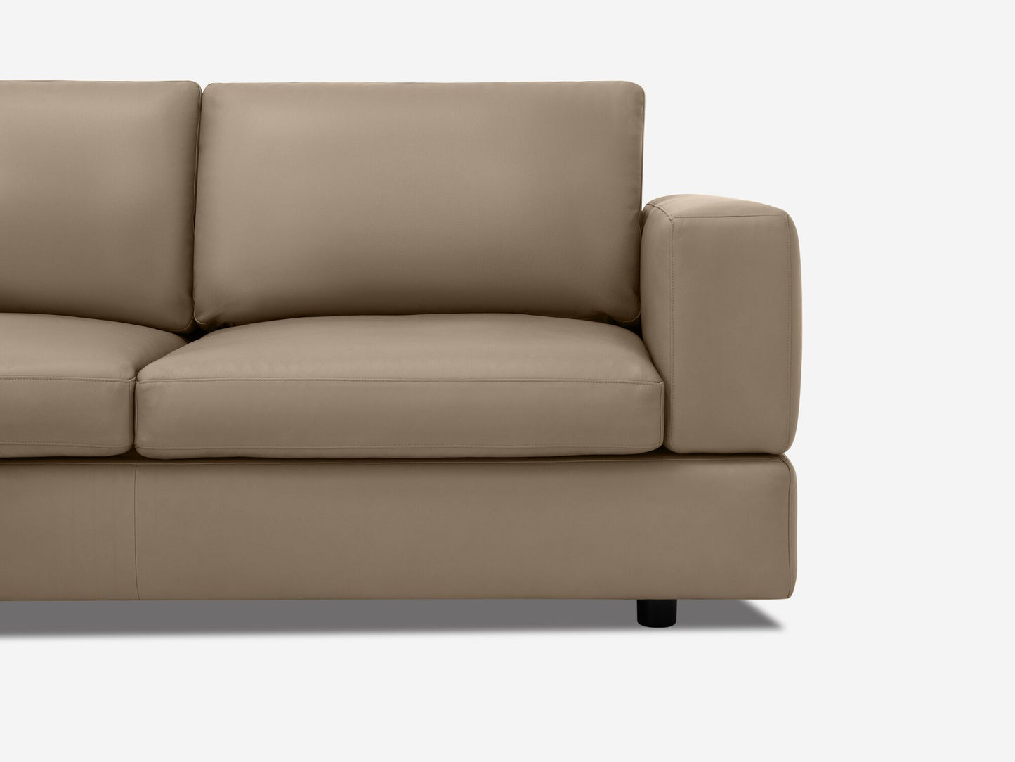 Stage Track 2-Piece Sectional Sofa with Backless Chaise