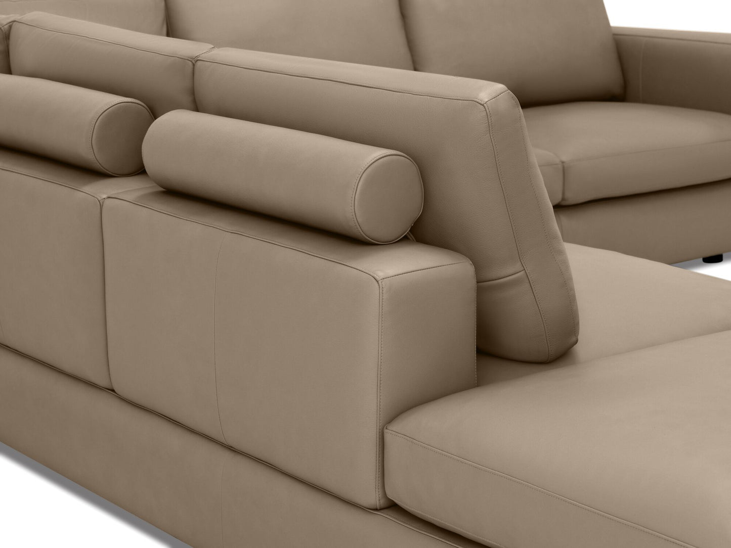 Stage Track 2-Piece Sectional Sofa with Backless Chaise