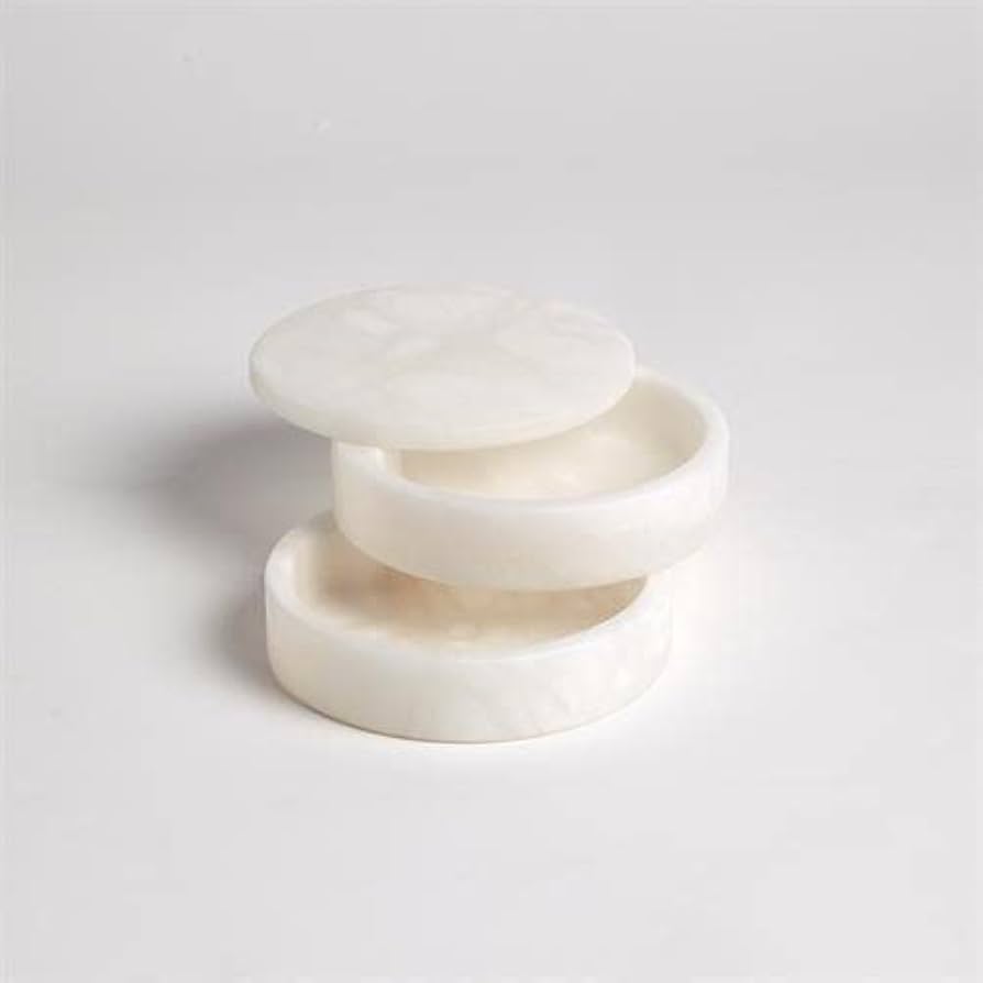 Alabaster Swivel White