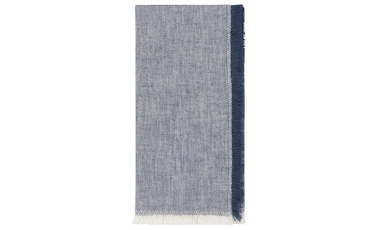 Chambray Midnight Blue Napkins