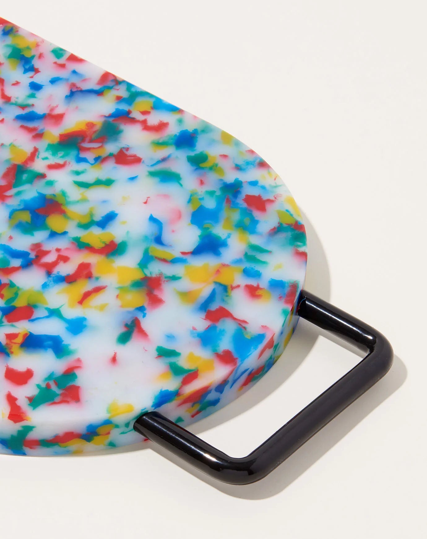 Oval Multi-Confetti Cutting Board