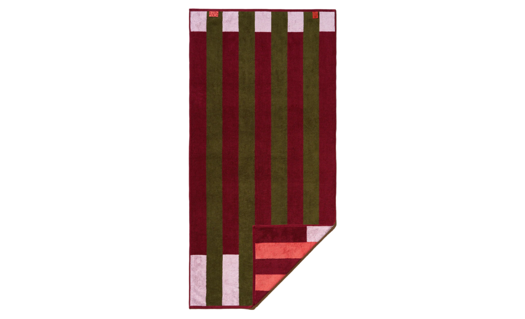 Offset Stripe Classic Stretch Towel