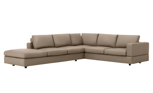 Stage Track 2-Piece Sectional Sofa with Backless Chaise