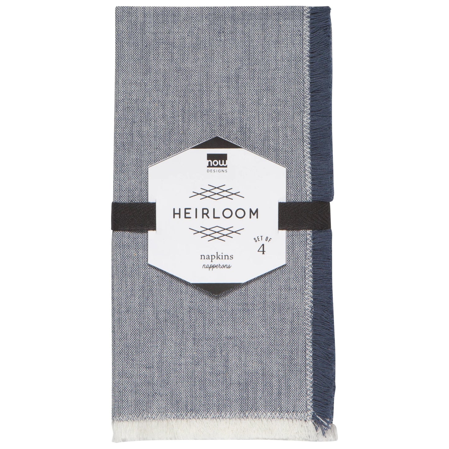 Chambray Midnight Blue Napkins