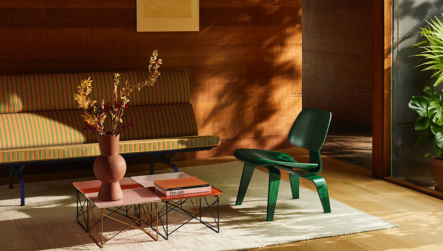 Herman Miller x HAY Molded Plywood Lounge Chair in Forest Stain