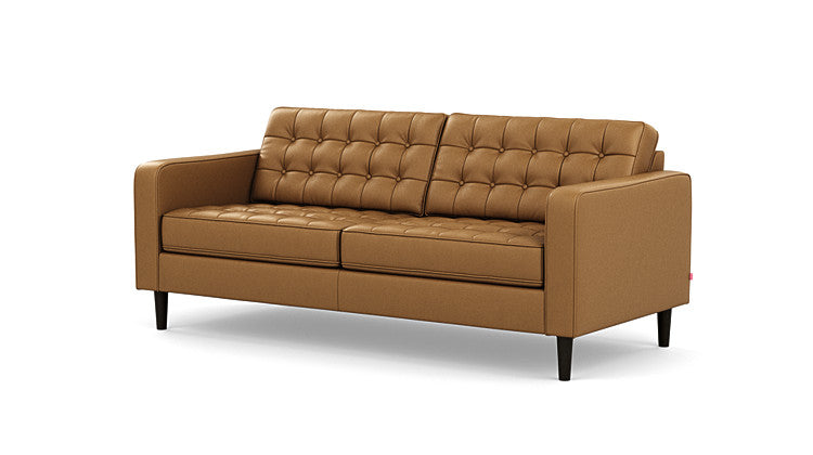 reverie 75" apartment sofa leather