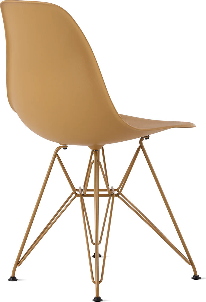 Herman Miller x HAY Eames Molded Plastic Side Chair in Toffee