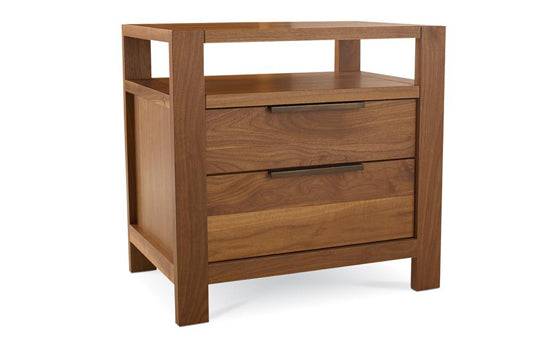 Phase Walnut Bedside Chest