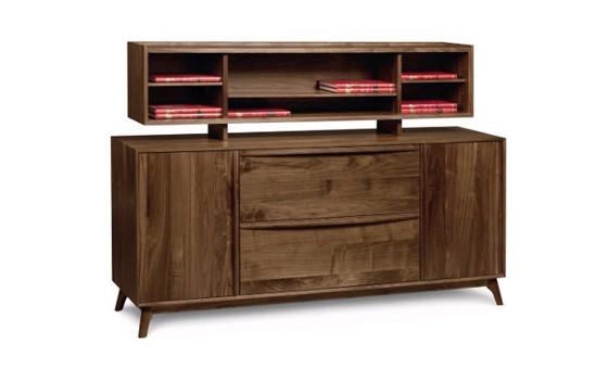 work in style with the catalina credenza and organizer from attica