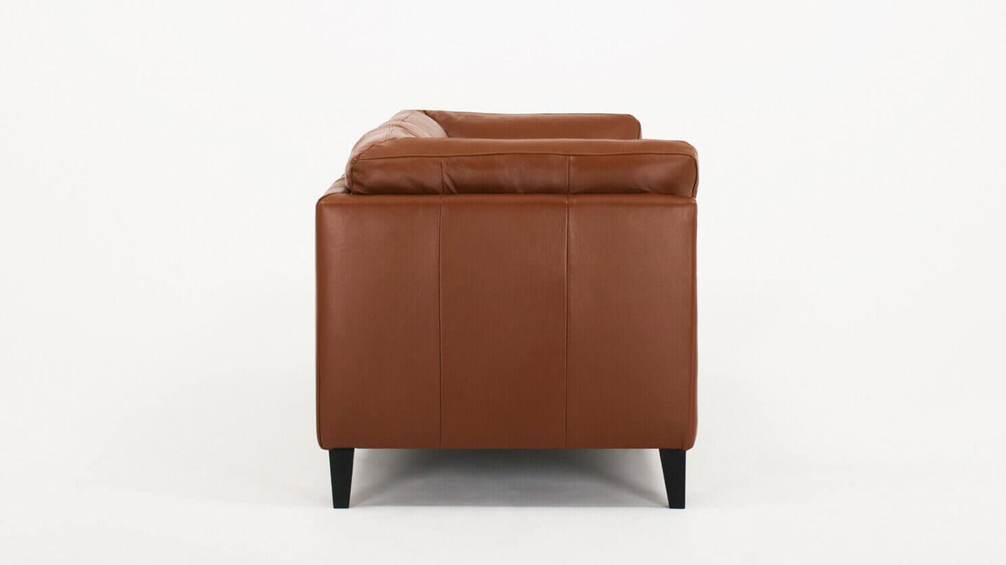Salema 78" apartment sofa leather